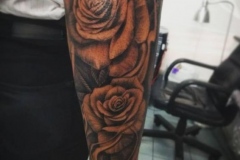 Arm Rose Tattoo