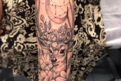 Deer Tattoo Design