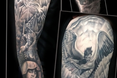 Angel Tattoo Sleeve
