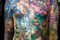 Coloured Tattoo