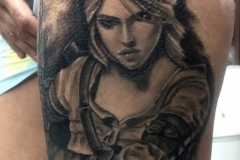 Woman Portrait Tattoo