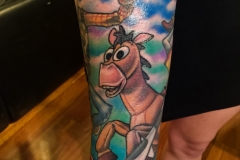 Toy story sleeve tattoo