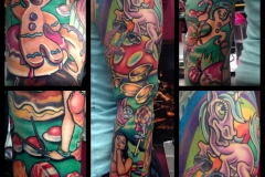 Ginger Bread Man Tattoo