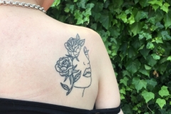 Back Roses Tattoo