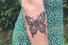 Arm Butterfly Tattoo