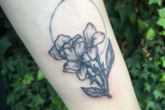 Arm Floral Tattoo