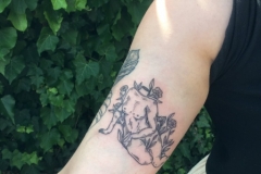 Headless Woman Tattoo