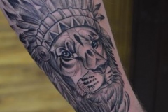 Lion Arm Tattoo
