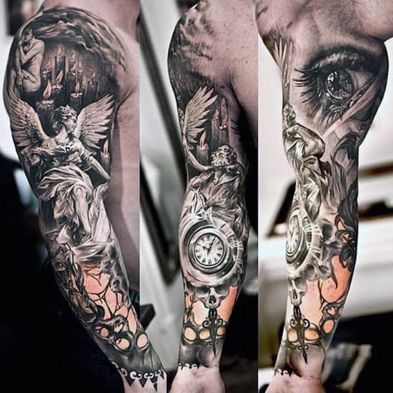 14 Coolest Ideas on Sleeve Tattoos for Men
