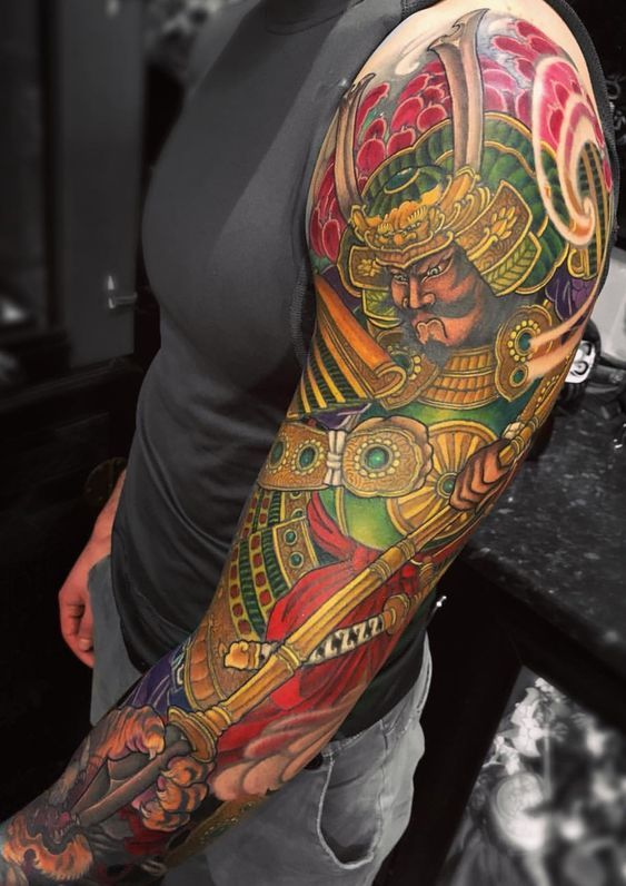 14 Coolest Ideas on Sleeve Tattoos for Men