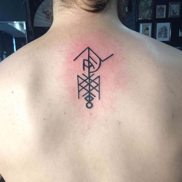 Abstract tattoo