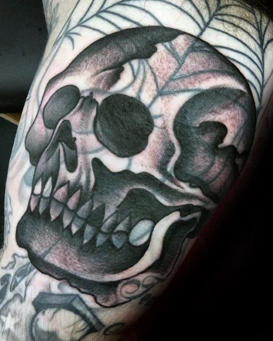 blast over tattoo style