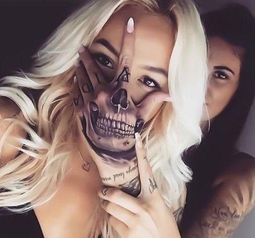 Self Expression Hand Tattoo