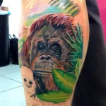 Colour Palette LEg Tattoo