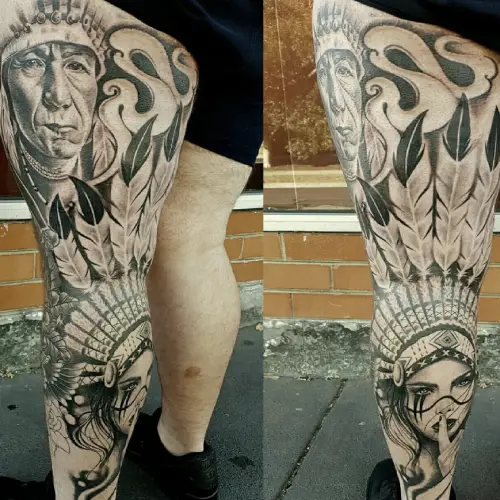 Cute Women’s Leg Tattoo Ideas | Vivid Ink Tattoos