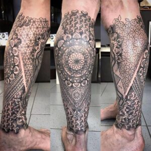 Unique Geometric tattoo designs