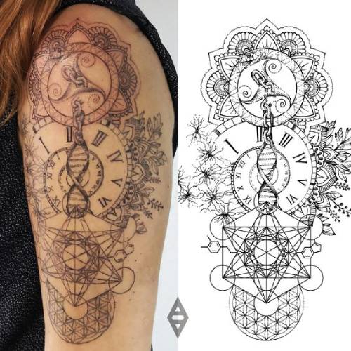 Symbolism Woven in Lines and Angles